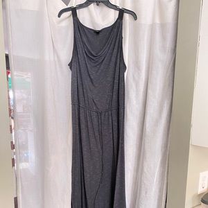 Mossimo Dark Grey Grecian Maxi dress XL
